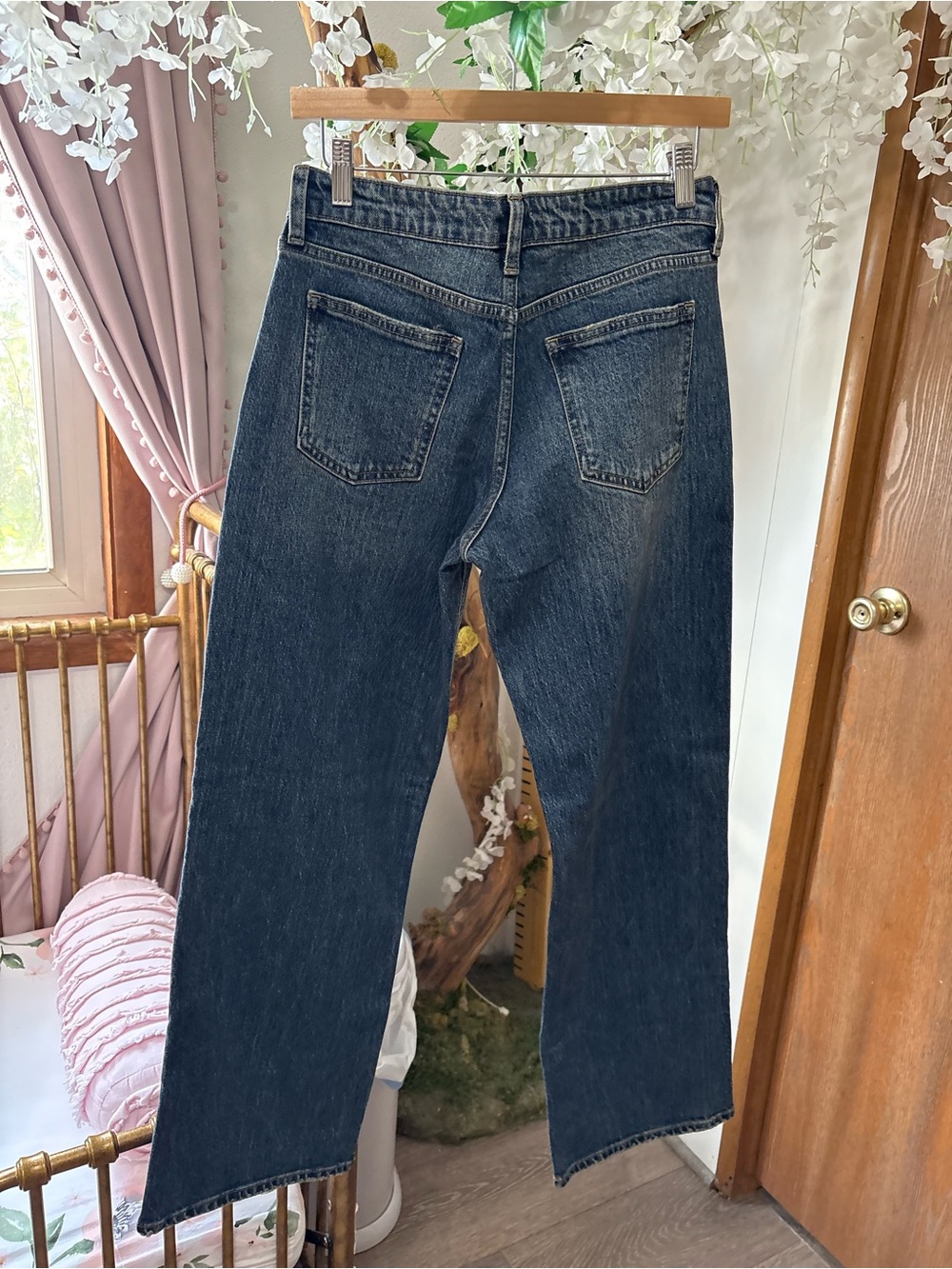 bohme Dark Indigo Straight-Leg Women’s Jeans - Picture 4 of 6